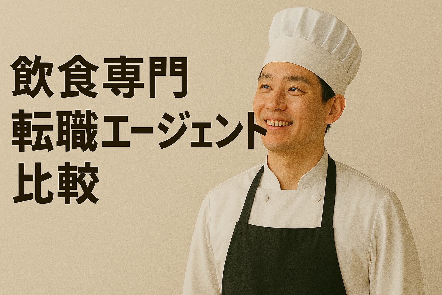 明るい未来を想像して笑顔の男性